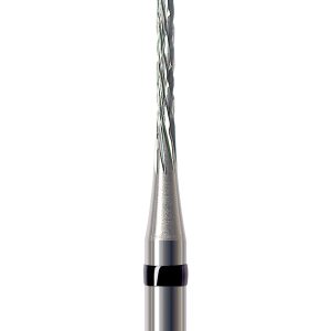 Fresa paralela con dentado cruzado, punta redonda HF364XFR-010