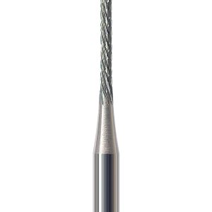 Fresa paralela con dentado cruzado, punta redonda HF364XR-010